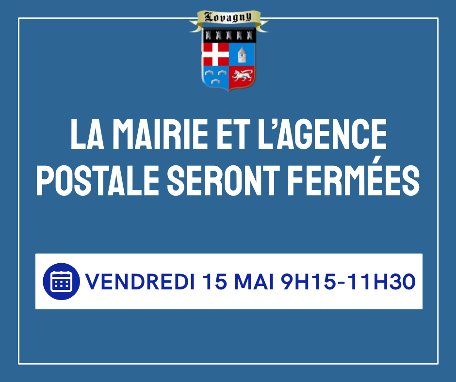 FERMETURE EXCEPTIONNELLE