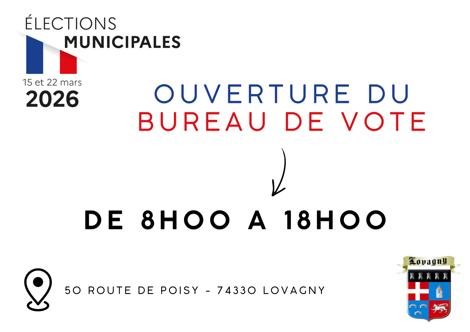 OUVERTURE BUREAU DE VOTE