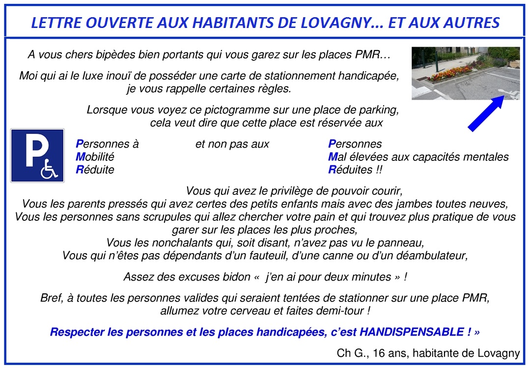 stat handi lettre ouverte ch g