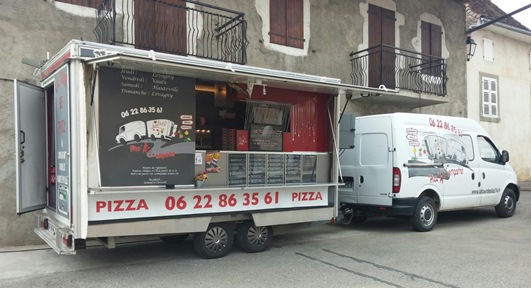 tour de pizz camion